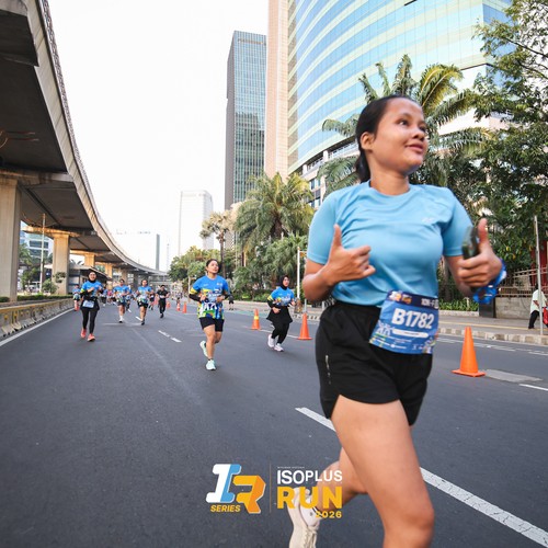 Race photo from ISOPLUS RUN 2026 - JAKARTA