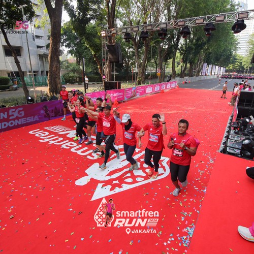 Race photo from SMARTFREN RUN 2026