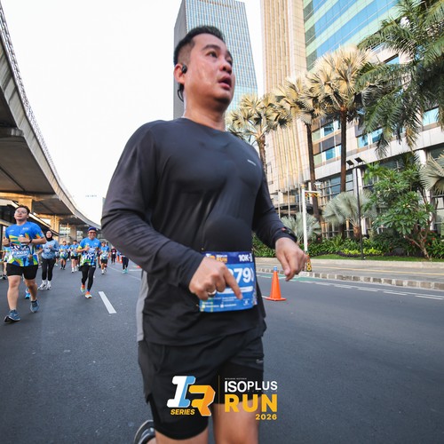 Race photo from ISOPLUS RUN 2026 - JAKARTA