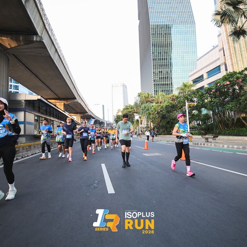 Race photo from ISOPLUS RUN 2026 - JAKARTA