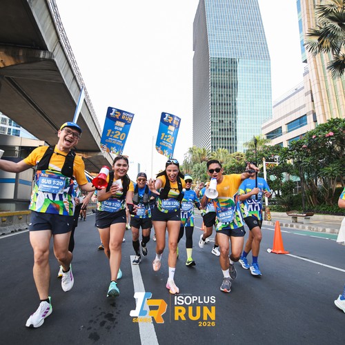 Race photo from ISOPLUS RUN 2026 - JAKARTA