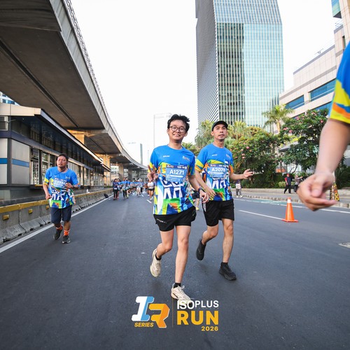 Race photo from ISOPLUS RUN 2026 - JAKARTA