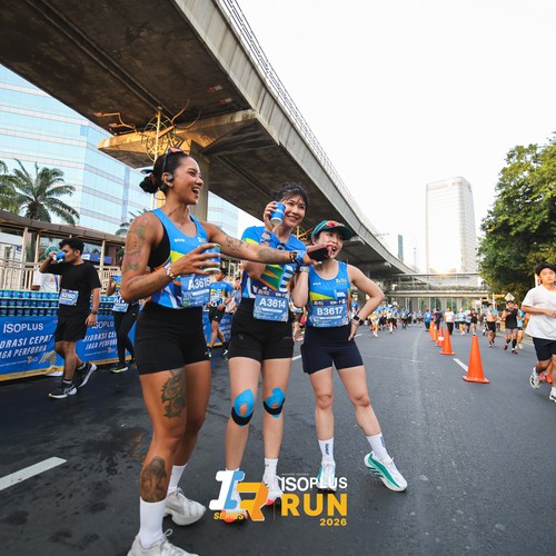 Race photo from ISOPLUS RUN 2026 - JAKARTA