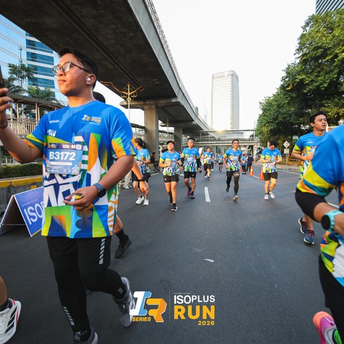Race photo from ISOPLUS RUN 2026 - JAKARTA
