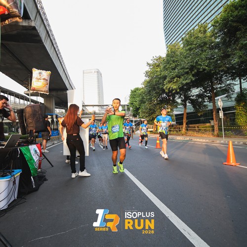 Race photo from ISOPLUS RUN 2026 - JAKARTA