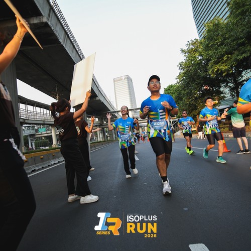 Race photo from ISOPLUS RUN 2026 - JAKARTA
