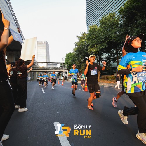 Race photo from ISOPLUS RUN 2026 - JAKARTA