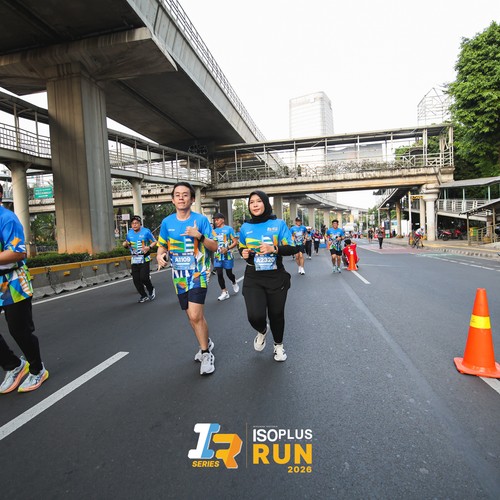 Race photo from ISOPLUS RUN 2026 - JAKARTA