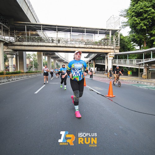 Race photo from ISOPLUS RUN 2026 - JAKARTA