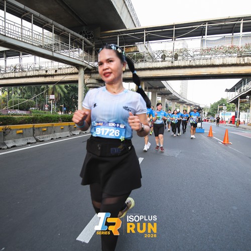 Race photo from ISOPLUS RUN 2026 - JAKARTA