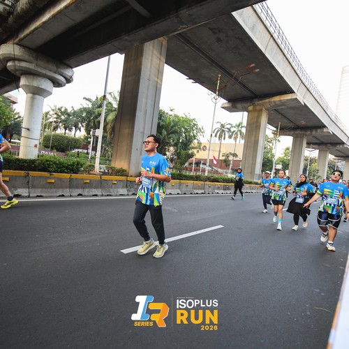 Race photo from ISOPLUS RUN 2026 - JAKARTA
