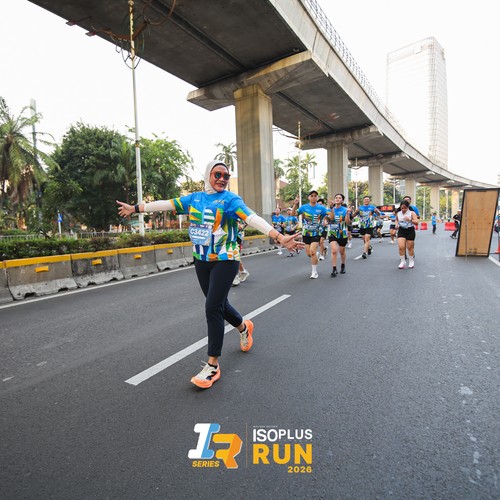 Race photo from ISOPLUS RUN 2026 - JAKARTA