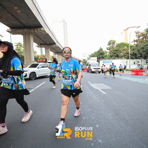 Race photo from ISOPLUS RUN 2026 - JAKARTA
