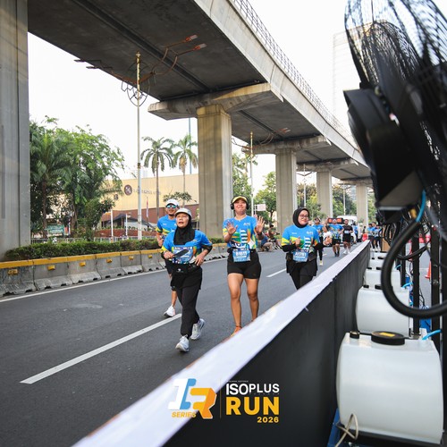 Race photo from ISOPLUS RUN 2026 - JAKARTA