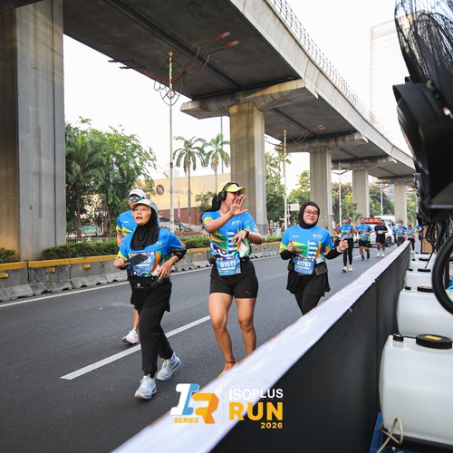 Race photo from ISOPLUS RUN 2026 - JAKARTA