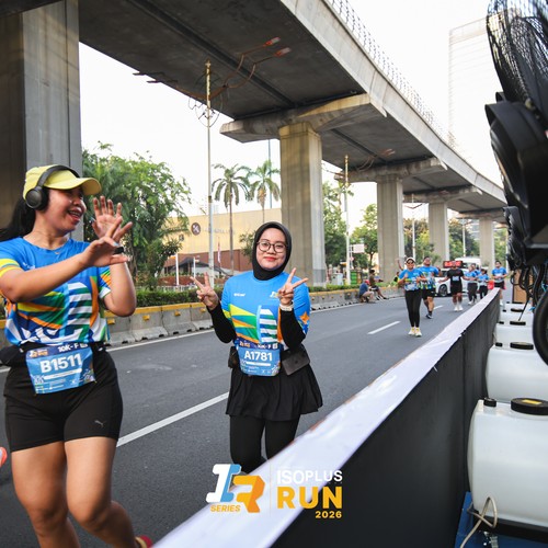 Race photo from ISOPLUS RUN 2026 - JAKARTA