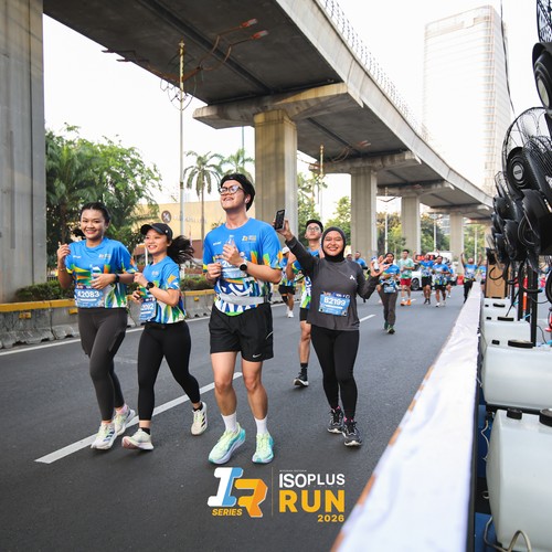 Race photo from ISOPLUS RUN 2026 - JAKARTA