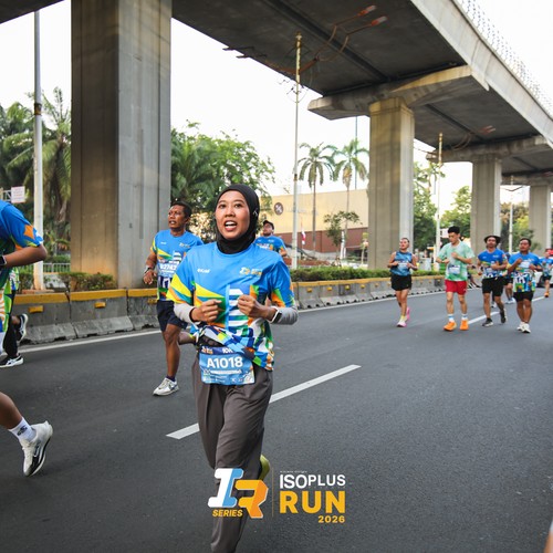 Race photo from ISOPLUS RUN 2026 - JAKARTA