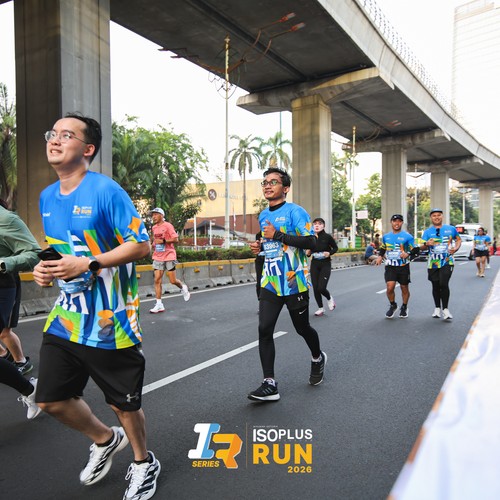 Race photo from ISOPLUS RUN 2026 - JAKARTA