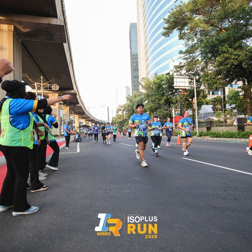 Race photo from ISOPLUS RUN 2026 - JAKARTA