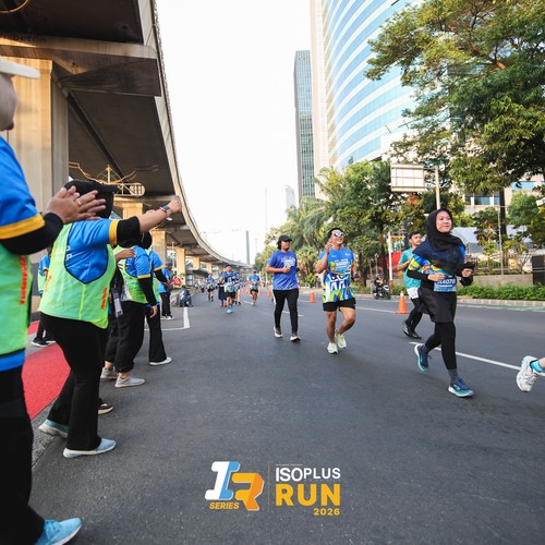 Race photo from ISOPLUS RUN 2026 - JAKARTA