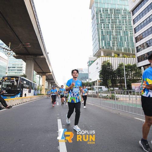Race photo from ISOPLUS RUN 2026 - JAKARTA