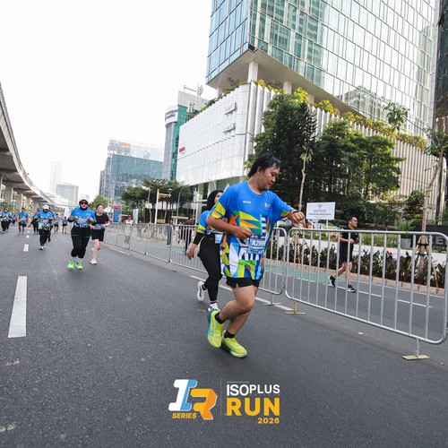 Race photo from ISOPLUS RUN 2026 - JAKARTA