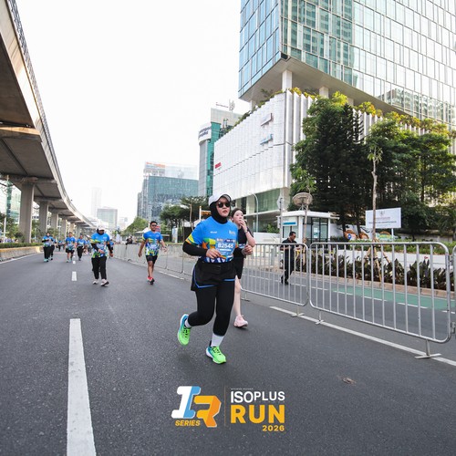 Race photo from ISOPLUS RUN 2026 - JAKARTA