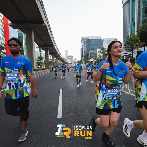 Race photo from ISOPLUS RUN 2026 - JAKARTA