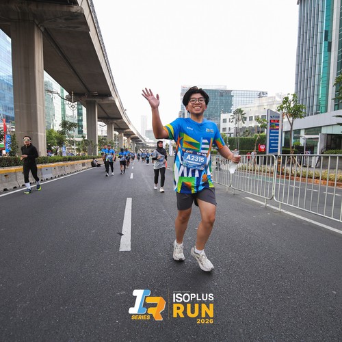 Race photo from ISOPLUS RUN 2026 - JAKARTA