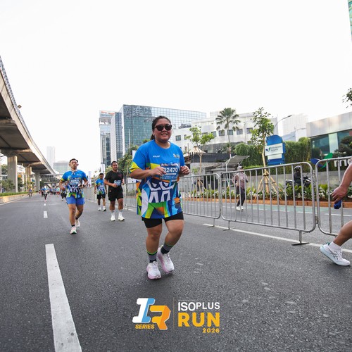Race photo from ISOPLUS RUN 2026 - JAKARTA