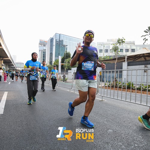 Race photo from ISOPLUS RUN 2026 - JAKARTA