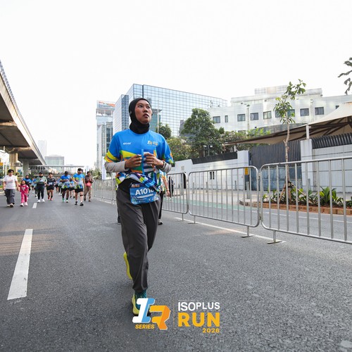 Race photo from ISOPLUS RUN 2026 - JAKARTA