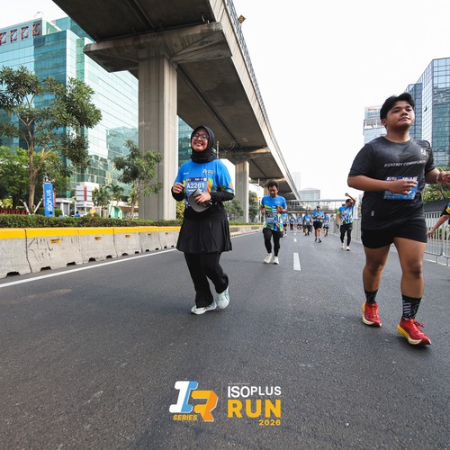 Race photo from ISOPLUS RUN 2026 - JAKARTA