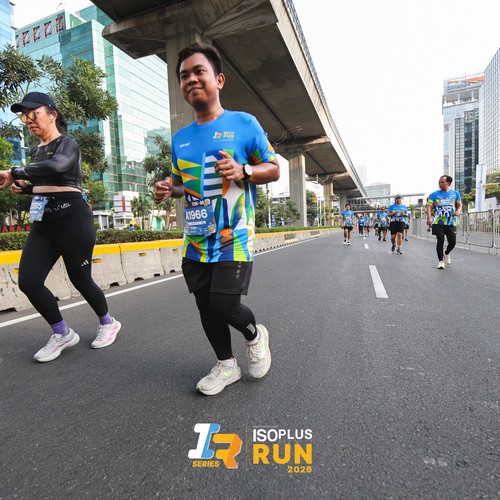 Race photo from ISOPLUS RUN 2026 - JAKARTA