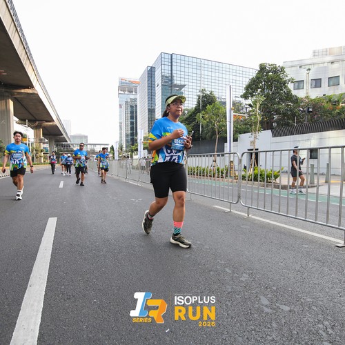 Race photo from ISOPLUS RUN 2026 - JAKARTA