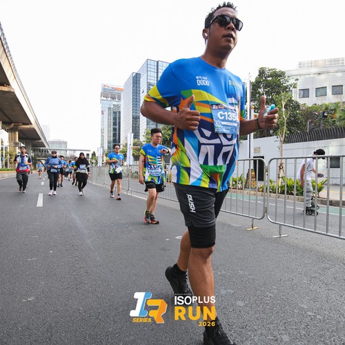 Race photo from ISOPLUS RUN 2026 - JAKARTA