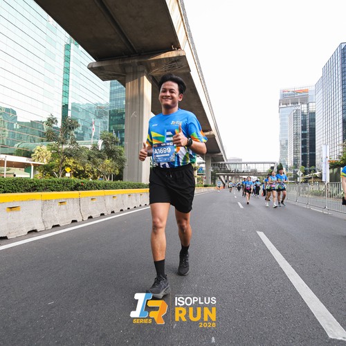 Race photo from ISOPLUS RUN 2026 - JAKARTA