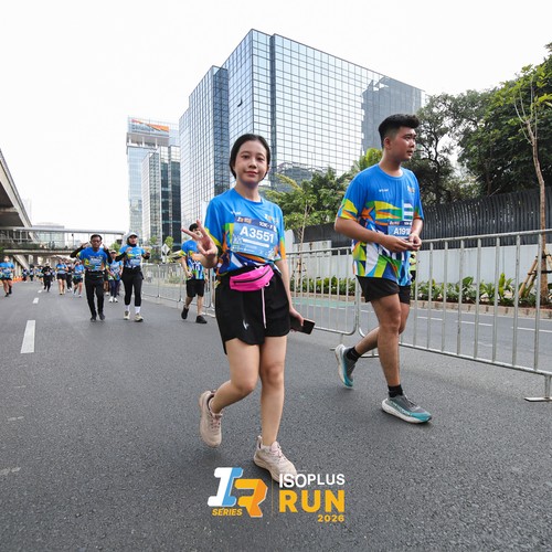 Race photo from ISOPLUS RUN 2026 - JAKARTA