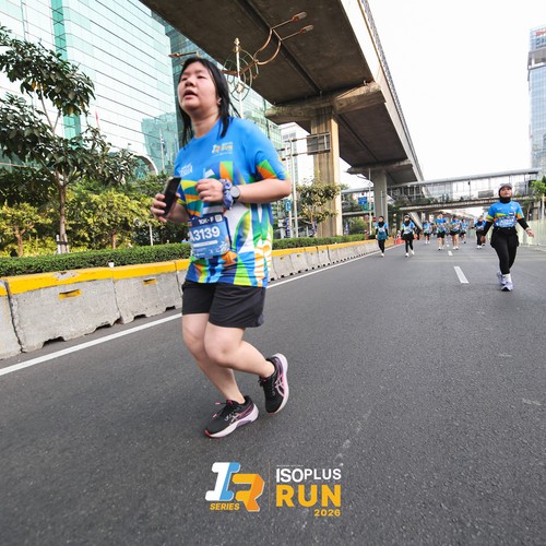 Race photo from ISOPLUS RUN 2026 - JAKARTA
