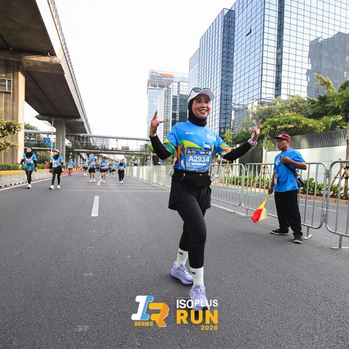 Race photo from ISOPLUS RUN 2026 - JAKARTA