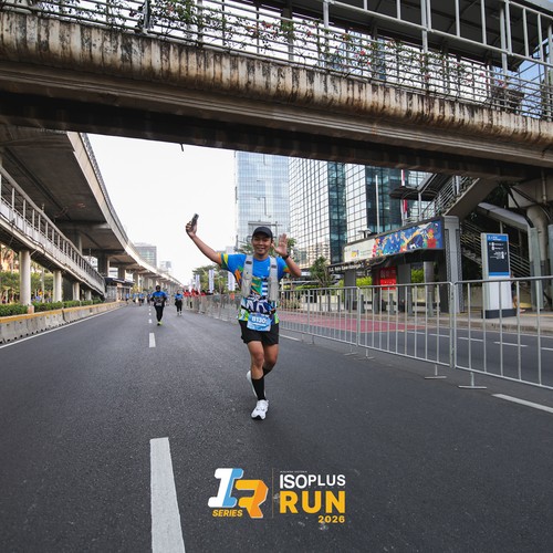 Race photo from ISOPLUS RUN 2026 - JAKARTA