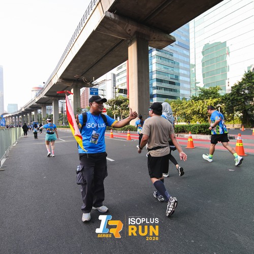 Race photo from ISOPLUS RUN 2026 - JAKARTA