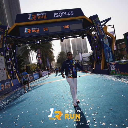 Race photo from ISOPLUS RUN 2026 - JAKARTA