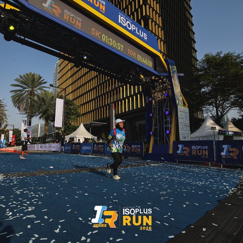 Race photo from ISOPLUS RUN 2026 - JAKARTA