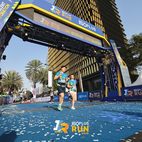 Race photo from ISOPLUS RUN 2026 - JAKARTA