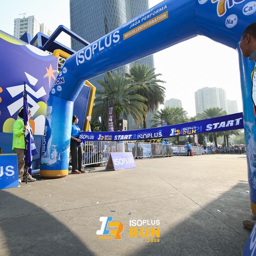 Race photo from ISOPLUS RUN 2026 - JAKARTA