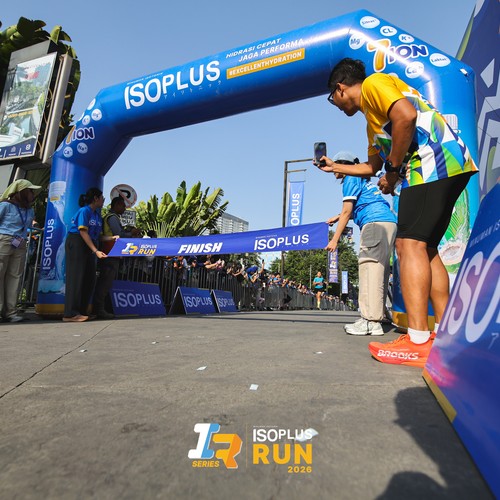 Race photo from ISOPLUS RUN 2026 - JAKARTA
