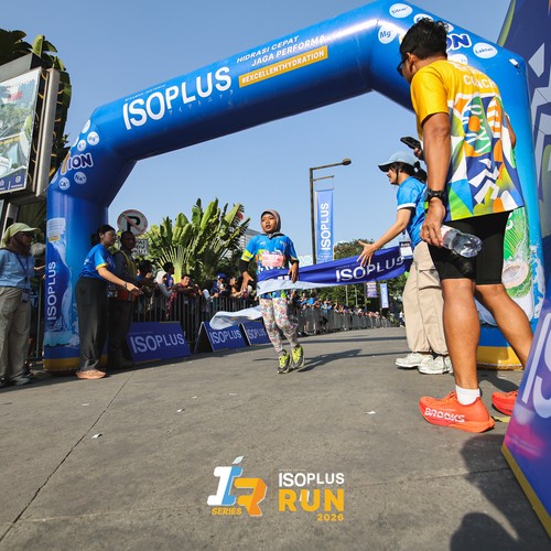 Race photo from ISOPLUS RUN 2026 - JAKARTA