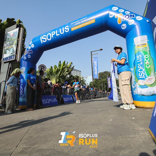 Race photo from ISOPLUS RUN 2026 - JAKARTA